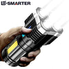 Mini Diving LED Flashlight Rechargeable High Lumen Long Range Powerful Camping Torch Taschenlampe Linterna HASHTAG