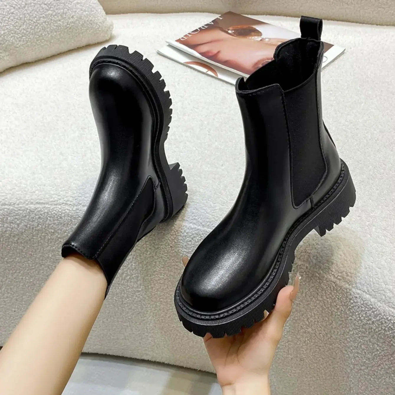 Thick-soled Women Winter Comfortable Shoes Liebe - Making Life Easier