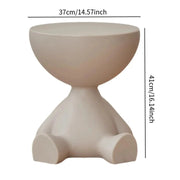 Tavolino laterale creativo Comodino a testa piatta Divano per la casa Scaffale laterale Camera da letto Balcone Mini tavolo mobile Piccolo appartamento Tè HASHTAG