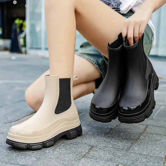 2025 New Rubber Rain Shoes Outdoor Anti-slip Waterproof Garden Shoes Liebe - Making Life Easier