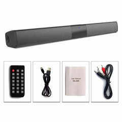 Subwoofer wireless Soundbar per TV Altoparlante Bluetooth Sound Bar Box Musica Radio FM Big Bocina Bass Blootooth Caixa De Som Coluna HASHTAG