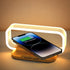 lampada da comodino USB caricatore wireless dimmerabile piccola luce notturna con caricatore wireless veloce - My Hashtag Shop