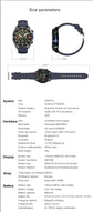 Smart Watch 4 GB Grande memoria Navigazione GPS Lettore MP3/MP4 Swim Sports trackr Smartwatch