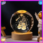 NEW Christmas Birthday Gifts6 Crystal Ball Planet Night Light Laser Solar System Globe Astronomy Festival Gifts Desktop Decoration HASHTAG