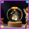 NEW Christmas Birthday Gifts6 Crystal Ball Planet Night Light Laser Solar System Globe Astronomy Festival Gifts Desktop Decoration HASHTAG