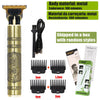 T9 Tagliacapelli Riparazione Barba Rasatura Corpo Tagliacapelli Clippers Macchina elettrica Uomo Macchina per taglio di capelli 0mm Barbiere Rasoio HASHTAG
