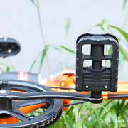 Pedali della piattaforma della bicicletta pedana del pedale della bicicletta antiscivolo con accessori per l'equitazione del riflettore per il veicolo elettrico della bici pieghevole HASHTAG