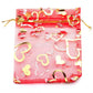 Love Heart Organza Pouches For Events 100 Pcs. Liebe - Making Life Easier