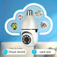Ease Life APP-Lampadina Telecamere di sicurezza Telecamera WiFi wireless esterna 5GHz, 360 gradi, E27 Presa luce Vite in Securi