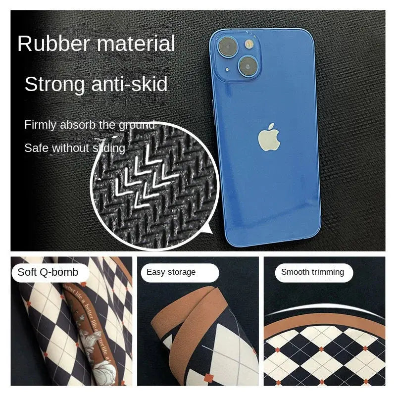 Super Absorbent Vintage Earth Kitchen Dish washing and Draining Mat Liebe - Making Life Easier