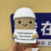 Gifts for Female Friends - Friendship Gifts for Women, Inspirational Friendship Birthday Gifts - Funny Crochet Friends HASHTAG