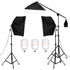 SH Kit di illuminazione Fotografia 50x70CM Softbox Sistema di illuminazione professionale con lampadine fotografiche E27 Attrezzatura per studio fotografico - My Hashtag Shop