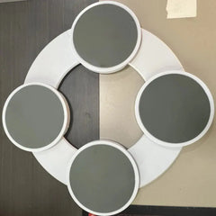 Tabletop Rotating Tray Portable Rotating Tray Simple Folding Tray Home Food Collection Fashionable Minimalist Home Food Tray HASHTAG