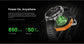 KOSPET Tank T4 Smartwatch robusto da uomo con archiviazione da 32 GB GPS Mappe offline 10 ATM Frequenza cardiaca impermeabile Immersioni Sci Escursionismo