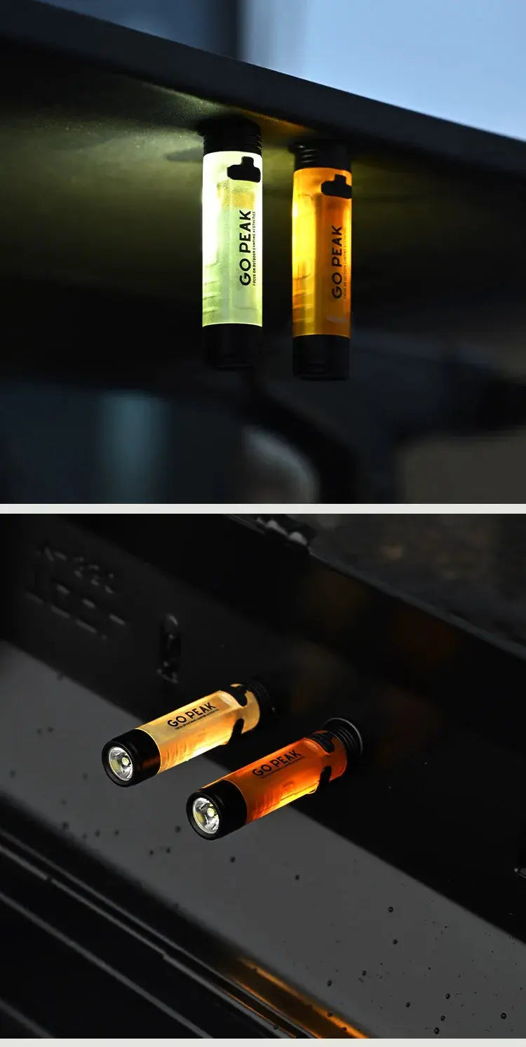 Mini Torcia Elettrica Chiave Esterna Clip Cap Ambient Led Lunga Resistenza Disastro Sollievo Emergenza 5050 Piccola Luce - My Hashtag Shop