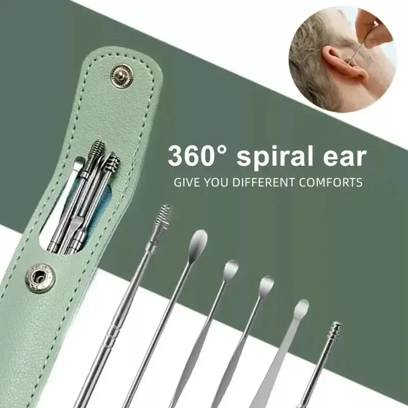Ear Wax Pickers Stainless Steel Earpick Wax Remover Tools Liebe - Making Life Easier