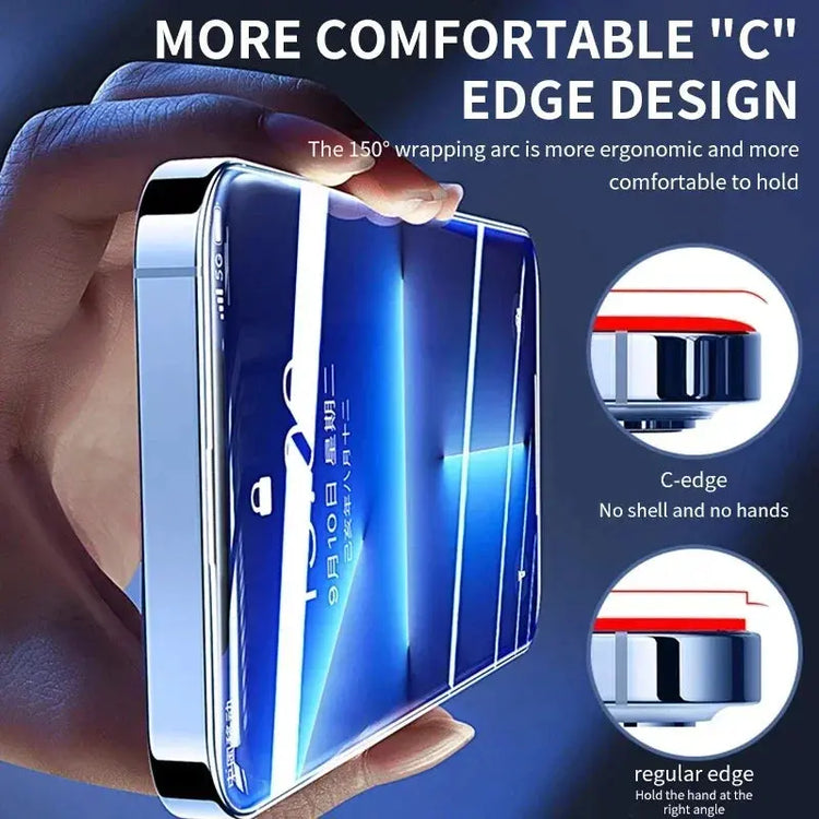 3 pezzi in vetro temperato per iPhone 14 13 12 11 15 Pro Max Mini protezione schermo per iPhone 17 XR XS MAX 7 8 Plus 16 vetro protettivo - My Hashtag Shop