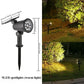 faretti solari a LED faretti impermeabili per esterni luci solari da giardino illuminazione paesaggistica decorazione percorso lampada da prato