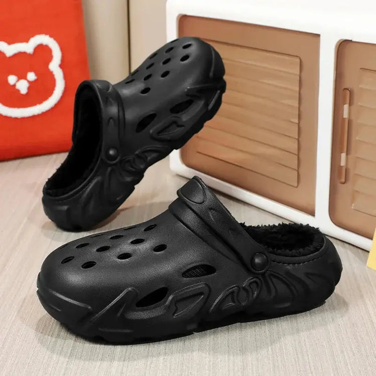 Winter Plush Fur Slippers Warm Furry Indoor Shoes all ages. Liebe - Making Life Easier