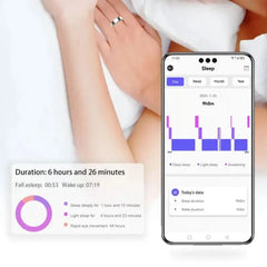 Anello intelligente 2025 per donna, sonno, frequenza cardiaca, cardiofrequenzimetro, impermeabile 5ATM, anelli sportivi Bluetooth TK5 per uomo, regalo di festa HASHTAG
