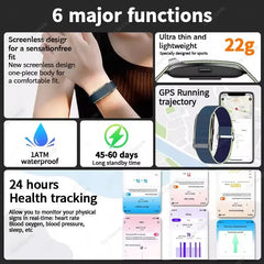 Nuovo Sport Fitness Tracker Braccialetto Intelligente Frequenza Cardiaca Monitor della Pressione Sanguigna Pedometro Promemoria Chiamata Fascia Smartwatch per Uomo Donna HASHTAG