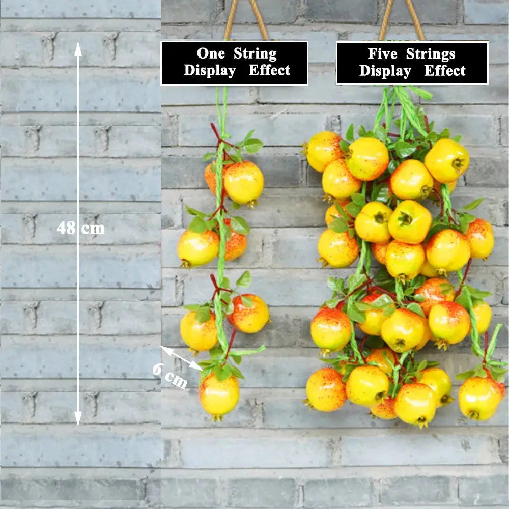 Artificial strings model assorted vegetables and fruits. Liebe - Making Life Easier