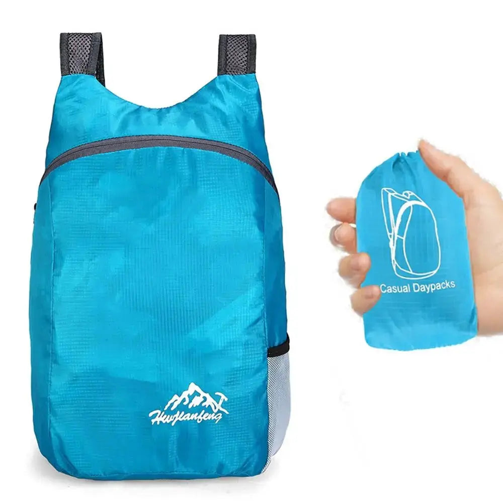 Zaino da esterno ultraleggero nano impermeabile leggero ripiegabile Borsa pieghevole a portata di mano Zaino da viaggio per uomo e donna - My Hashtag Shop