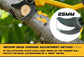 Cesoie da potatura elettriche senza spazzole 2 marce Forbici elettriche a batteria Albero da frutto Bonsai Taglierina da giardino per Dewalt 20V Batteria Pin