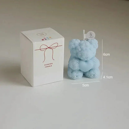 Bear Candle Romantic Cute Soy Wax Aromatherapy Small Scented Liebe - Making Life Easier