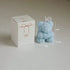 Bear Candle Romantic Cute Soy Wax Aromatherapy Small Scented Liebe - Making Life Easier