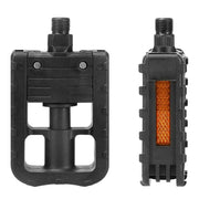 Pedali della piattaforma della bicicletta pedana del pedale della bicicletta antiscivolo con accessori per l'equitazione del riflettore per il veicolo elettrico della bici pieghevole HASHTAG