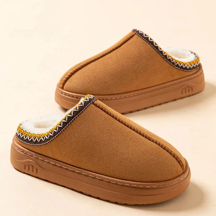 ****SALE**** Winter Slipper Fuzzy Fur Anti-slip Soft Sole Leisure Liebe - Making Life Easier