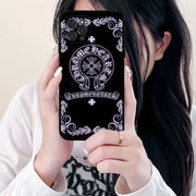 Custodia per telefono classica di lusso C-ChromeS H-Heart Custodia per telefono per Iphone 17 Air 16 15 14 13 12 11 Pro Max 16 15 14 Plus Custodia morbida in TPU HASHTAG