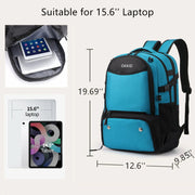 Zaino da basket Borsa per attrezzature sportive grande con portapalle e scomparto per scarpe Borse sportive per calcio, pallavolo, palestra, scuola HASHTAG