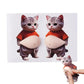 Adesivi 3D a Forma di Cucciolo con Pancia Gonfia, Adesivi Morbidi 3D a Forma di Gatto per Cover di Telefoni, Quaderni, Scrapbooking e Decorazioni Fai-da-Te - My Hashtag Shop