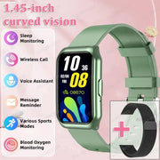 Nuovo braccialetto fitness tracker intelligente con schermo a colori Monitoraggio della salute della frequenza cardiaca Esercizio Conteggio dei passi Fascia intelligente sportiva fitness HASHTAG