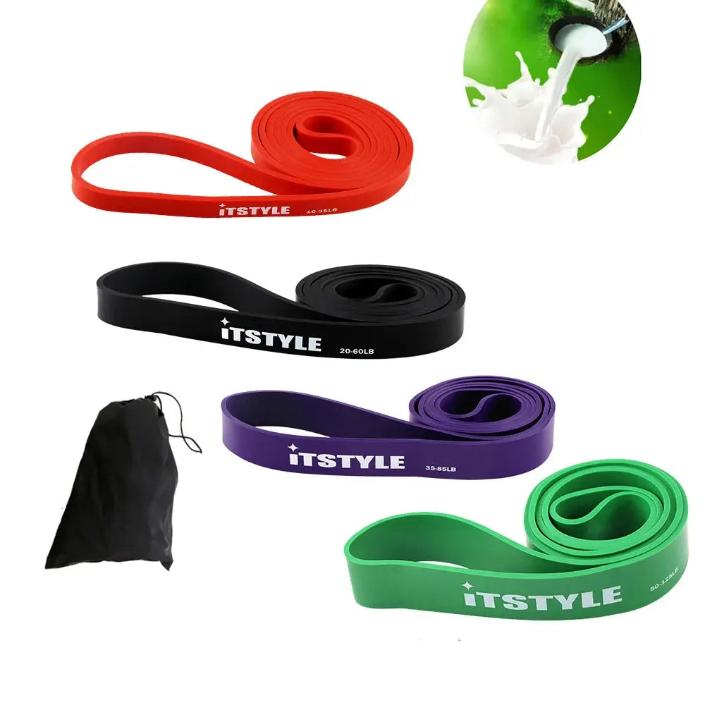 Fasce di resistenza per trazioni in gomma fitness, espansore di potenza Yoga Crossfit sospeso, 41" 208 cm - My Hashtag Shop