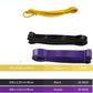 Fasce di resistenza per trazioni in gomma fitness, espansore di potenza Yoga Crossfit sospeso, 41" 208 cm - My Hashtag Shop
