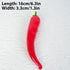 Artificial PE Pepper green simulated vegetables fruit model party. Liebe - Making Life Easier