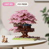 Christmas Gifts DIY Flowers Tree House Micro Building Blocks Assembly Block Handmade Bricks Girls Girlfriend Kids Birthday Gift HASHTAG