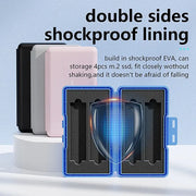 Custodia protettiva per disco rigido portatile M.2 Custodia in PP Custodia per SSD a stato solido HASHTAG