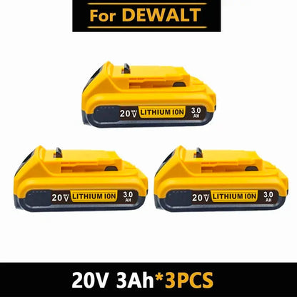 Batteria DEWALT 20v/60V DCB606 DCB609 DCB182 DCB205 DCB206 DCB209 utensile elettrico batteria 18V batteria 6AH 9AH.