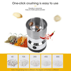 Mini Electric Grinder Household 300ml Ultrafine Baby Food Grinder Coffee Grinder Spice Pepper Mill Grain Mill 2/4 Blades HASHTAG