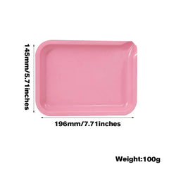 Colorful degradable wheeled tray HASHTAG