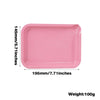 Colorful degradable wheeled tray HASHTAG