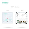 BSEED Wifi Smart termostati caldaia elettrica riscaldamento a pavimento dell'acqua Controller centrale interruttore presa pannello in vetro parte accessorio fai da te HASHTAG