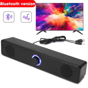 Altoparlante surround Bluetooth 4D Sistema audio Home Theater Soundbar per computer per TV Subwoofer Stereo cablato Bassi potenti HASHTAG