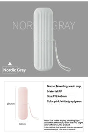 Custodia protettiva per dentifricio portatile, HASHTAG