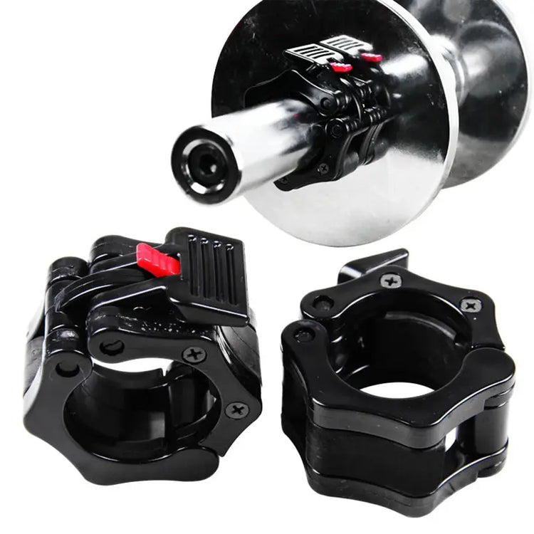 25mm 28mm 30mm Collari Spinlock Bilanciere Collare Blocco Manubri Clip Morsetto Barra di sollevamento pesi Palestra Manubri Fitness Body Building - My Hashtag Shop
