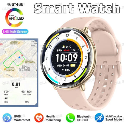 Per Amazfit Active 2 GPS Astuto Della Vigilanza Delle Donne Degli Uomini Ai GPT Amoled Impermeabile Sport SmartWatch Bussola NFC BT Chiamata Orologi per - My Hashtag Shop